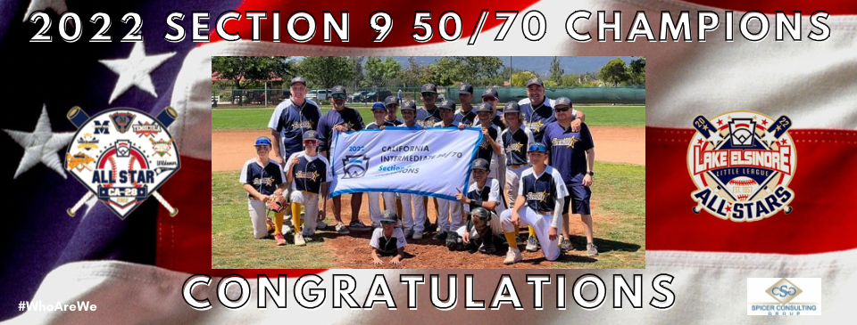 2022 Section 9 50/70 Champions!